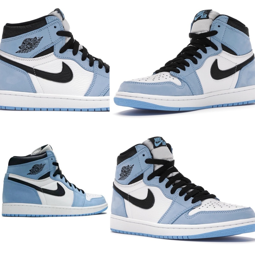 Air Jordan 1 Retro High Og 'University Blue'  - Size 9